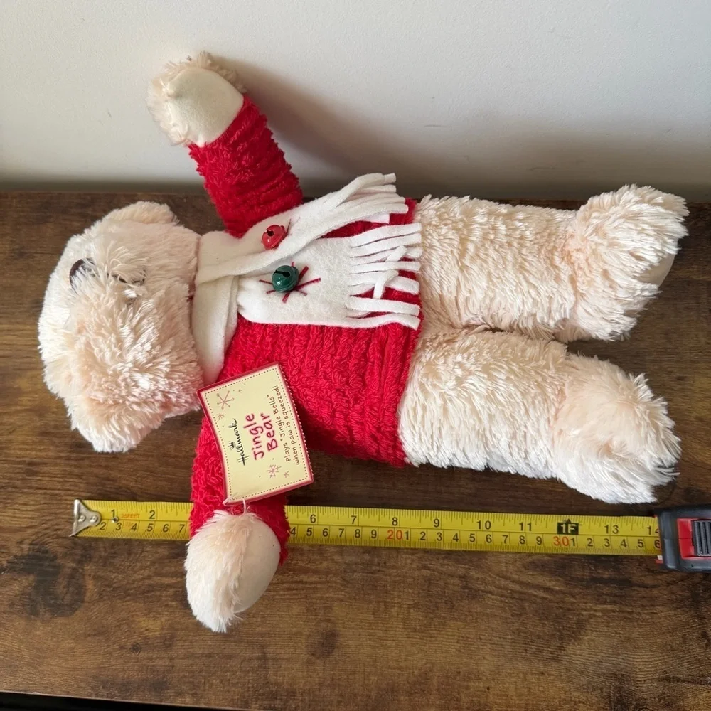 Vintage Hallmark Jingle Bear Plush